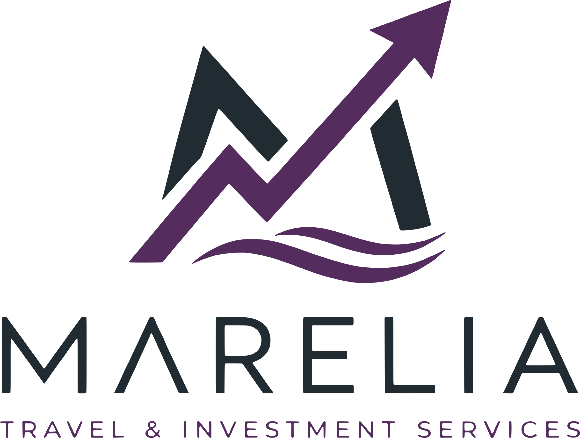 Marelia Travel Logo (Imperial Purple)